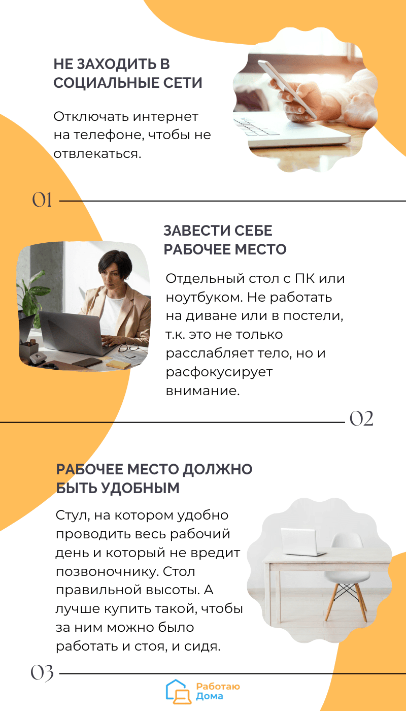 Как организовать рабочее место дома для продуктивной работы