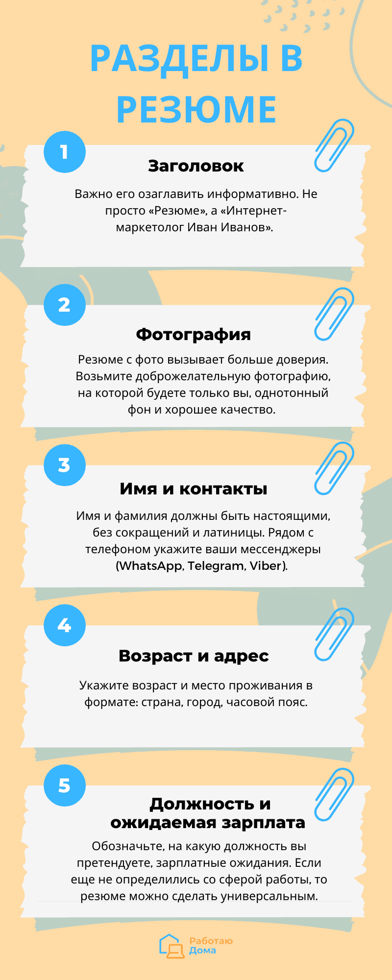 Как правильно и грамотно составить резюме. Полезные онлайн-сервисы